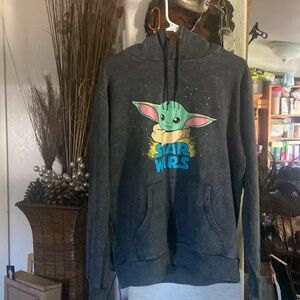 Star Wars Yoda gray sweater